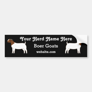 Para Coche Pegatina de parachoques de boer personalizada