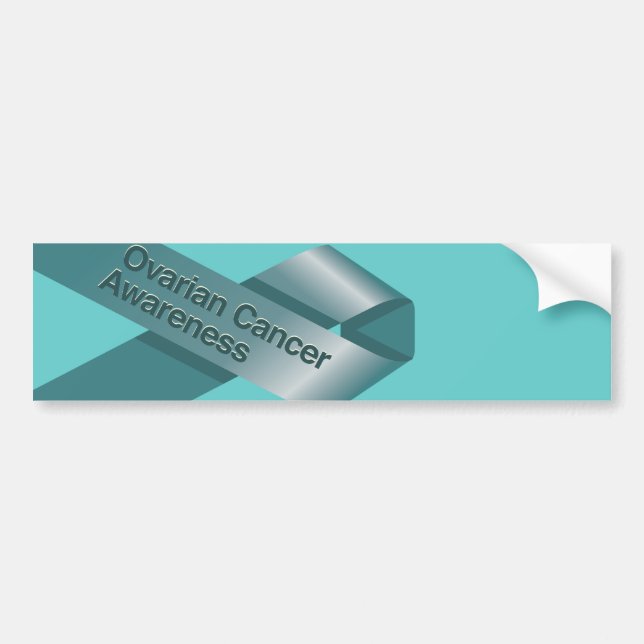 Para Coche Pegatina de parachoques de detección del cáncer de (Frente)