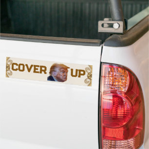 Para Coche Pegatina de Parachoques de Encubrimiento de Trump