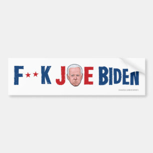 Para Coche Pegatina de parachoques de F**K JOE BIDEN