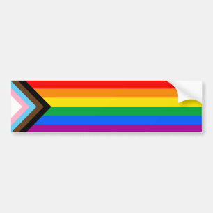 Para Coche Pegatina de parachoques de la bandera del orgullo