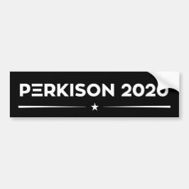 Para Coche Pegatina de parachoques de la campaña Perkison 202