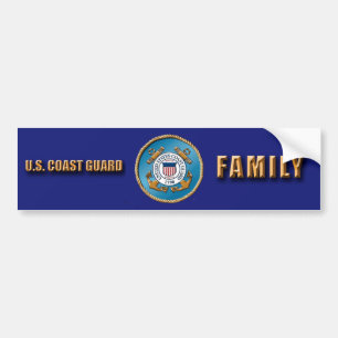 Para Coche Pegatina de parachoques de la familia USCG