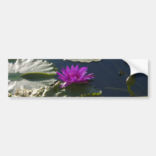 Para Coche Pegatina de parachoques de Lotus Waterlily