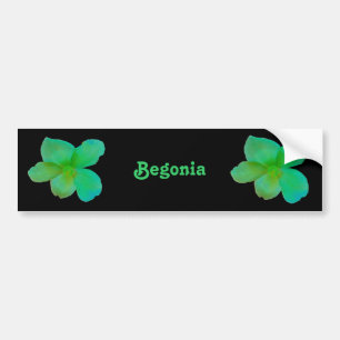 Para Coche Pegatina de parachoques de Personalizable verde de