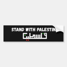 Para Coche Pegatina de parachoques de solidaridad en Palestin