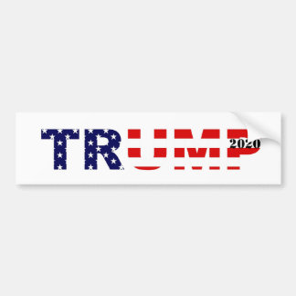Para Coche Pegatina de parachoques de Trump 2020