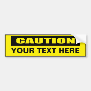 Para Coche Pegatina de parachoques del Personalizado de adver