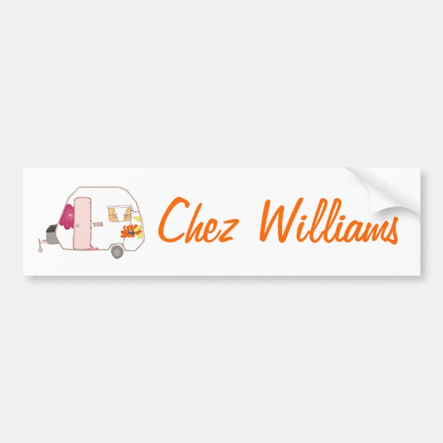 Para Coche Pegatina de parachoques del propietario de la Cara (Frente)