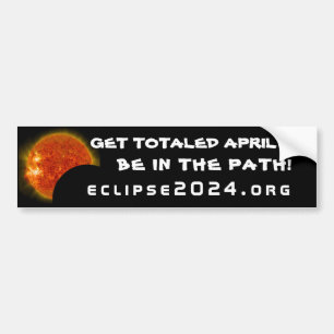 Para Coche Pegatina de parachoques Eclipse 2024
