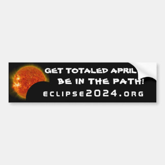 Para Coche Pegatina de parachoques Eclipse 2024