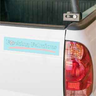 Para Coche Pegatina de parachoques fabulosa