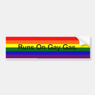 Para Coche Pegatina de parachoques gay