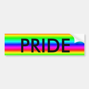 Para Coche Pegatina de parachoques "Gay or LGBT ORIDE"