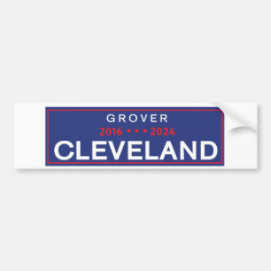 Para Coche Pegatina de parachoques Grover Cleveland 2024