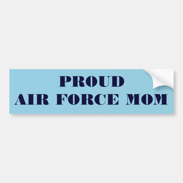 Para Coche Pegatina de parachoques Orgullosa Mamá de la Fuerz (Frente)