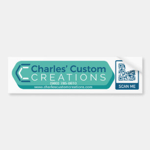 Para Coche Pegatina de parachoques personalizada con sus gráf