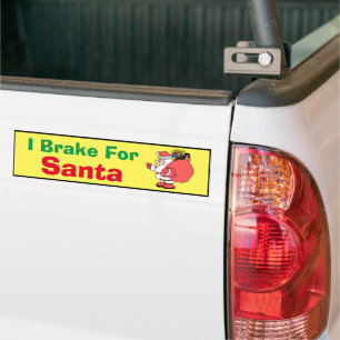 Para Coche Pegatina de parachoques - Rompo por Santa