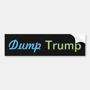 Para Coche Pegatina de parachoques Trump