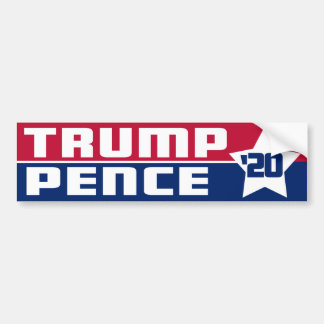 Para Coche Pegatina de parachoques Trump Pence 2020