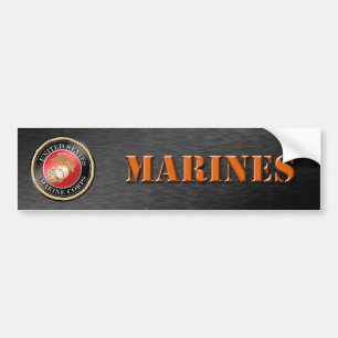 Para Coche Pegatina de parachoques USMC