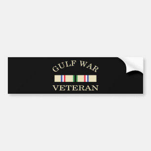 Para Coche Pegatina de parachoques veterano de la Guerra del 