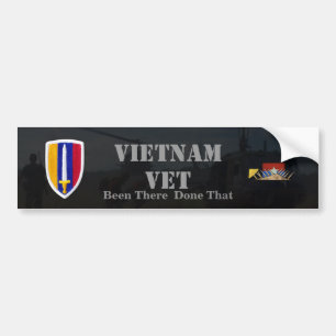 Para Coche Pegatina de paros de guerra de Vietnam de USARV