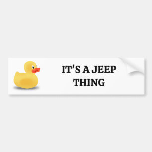 Para Coche Pegatina de patito de goma