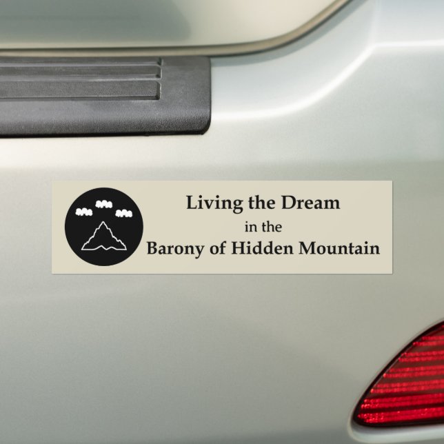 Para Coche Pegatina de SCA Hidden Mountain (en coche)