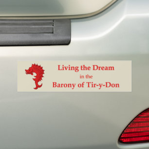 Para Coche Pegatina de SCA Tir-y-Don
