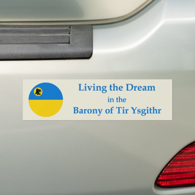 Para Coche Pegatina de SCA Tir Ysgithr (en coche)