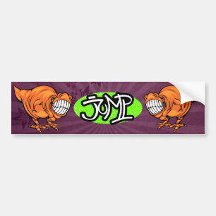 Para Coche Pegatina de SK8 Dino