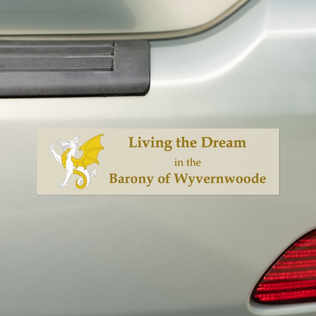Para Coche Pegatina de Wyvernwoode de la SCA (en coche)