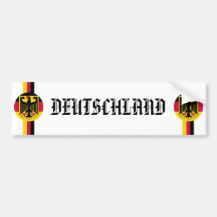 Para Coche Pegatina del auto del fútbol de Alemania