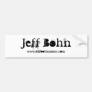 Para Coche Pegatina del Bohn-Parachoque de Jeff