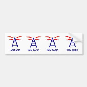 Para Coche Pegatina del equipo de radio-aficionado