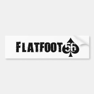 Para Coche pegatina del flatfoot 56
