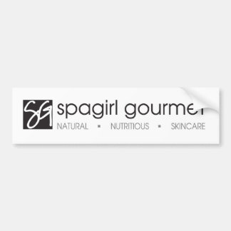 Para Coche Pegatina del gastrónomo de Spagirl