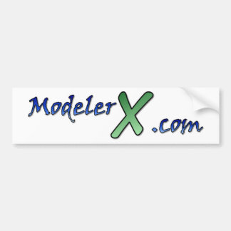 Para Coche pegatina del logotipo de ModelerX.com
