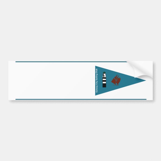 Para Coche Pegatina del nombre del barco del club de la (Frente)