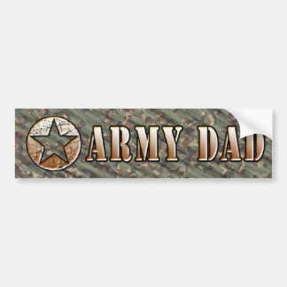 Para Coche Pegatina del papá del ejército