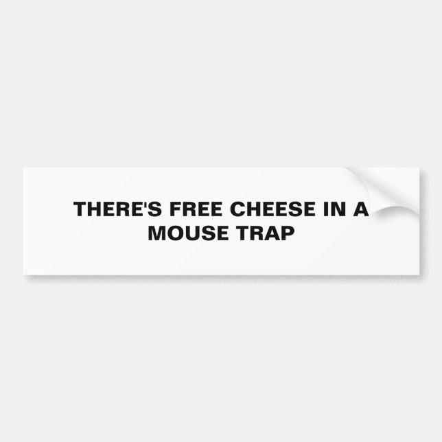 Para Coche Pegatina del parachoques (Frente)