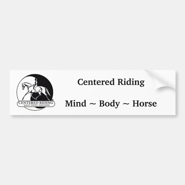 Para Coche Pegatina del parachoques (Frente)