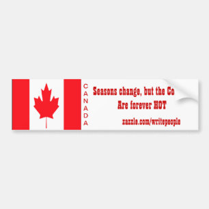 Para Coche pegatina del parachoques canadá cougar