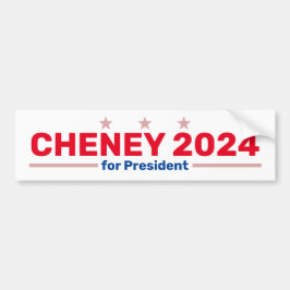 Para Coche Pegatina del parachoques Cheney 2024