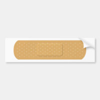 Pegatina del parachoques de Bandaid