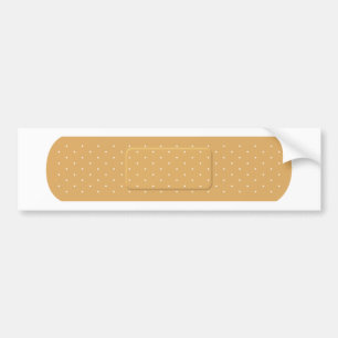 Para Coche Pegatina del parachoques de Bandaid