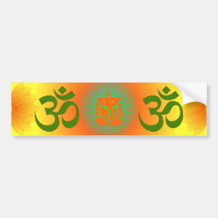 Para Coche Pegatina del parachoques de Ganesh