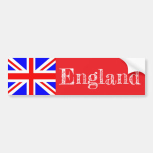 Para Coche Pegatina del parachoques de Inglaterra