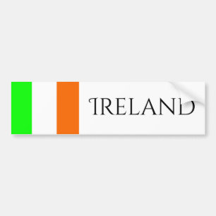 Para Coche Pegatina del parachoques de Irlanda